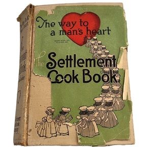 Vintage 1934 SETTLEMENT COOK BOOK~Way to Man’s Heart